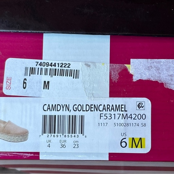 Circus by Sam Edelman Camdyn Blush Pink Espadrille Slip Ons Flats Sz 6M NIB - Picture 12 of 12